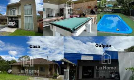 Casa com 5 quartos à venda no Belchior Central, Gaspar , 585 m2 por R$ 1.129.000