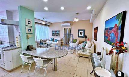 Apartamento à venda, 118 m² por R$ 490.000,00 - Pitangueiras - Guarujá/SP
