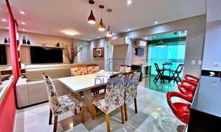 Apartamento à venda, 114 m² por R$ 970.000,00 - Praia das Pitangueiras - Guarujá/SP