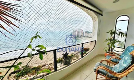 Apartamento à venda, 190 m² por r$ 1.300.000,00 - praia das asturias frente mar - guarujá/sp