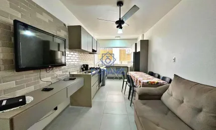 Apartamento à venda, 50 m  por r  300.000,00 - praia das pitangueiras - guarujá sp
