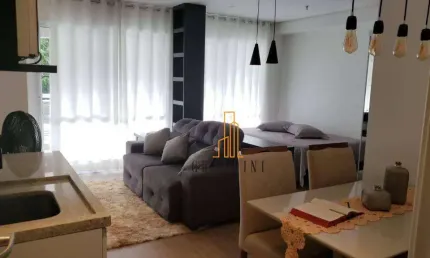 Flat com 1 dormitório para alugar, 42 m² por R$ 3.688,55/mês - Centro - São Bernardo do Campo/SP