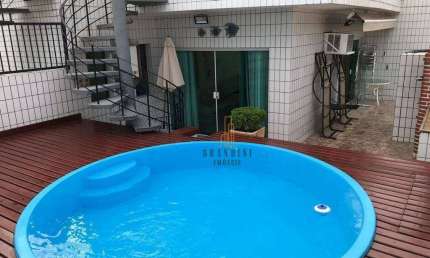 Cobertura à venda, 261 m² por R$ 1.000.000,00 - Tortuga - Guarujá/SP