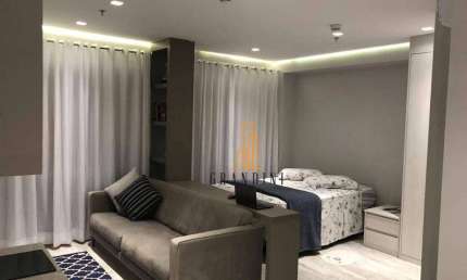 Flat com 1 dormitório, 42 m² - venda por R$ 550.000,00 ou aluguel por R$ 3.866,00/mês - Centro - São Bernardo do Campo/SP