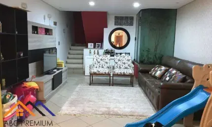 Oportunidade! Ótimo Sobrado Vila Scarpelli, 3 dorms, suíte, 2 vagas.