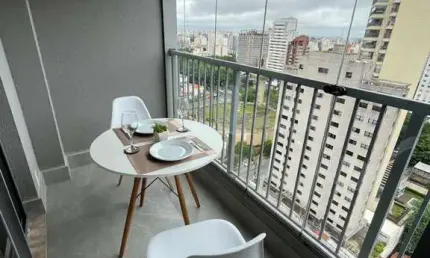 Studio mobiliado para moradia ou investimento na vila mariana