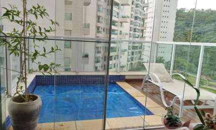 O seu vista verde mais que deslumbrante em Tamboré - penthouses