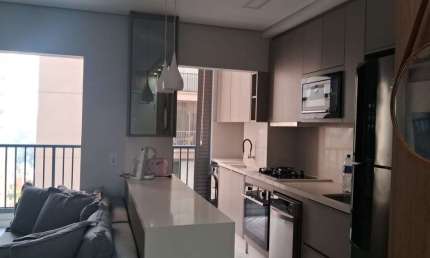 Apartamento à venda em Barueri-SP, Alphaville Empresarial: 2 quartos, 1 sala, 1 banheiro, 1 vaga, 52m² de área.