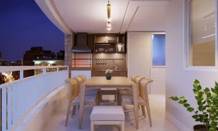 Apartamento com 3 Dormitórios e Suíte e 2 Vagas de Garagem no Tatuapé