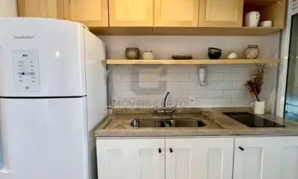 Apartamento a venda, um novare alphaville clean, com armários, 1 quarto e vista livre para o lindo alphaville 1