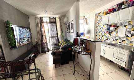 Apartamento para Venda em Rio de Janeiro, Anil, 2 dormitórios, 1 banheiro, 1 vaga