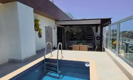 Apartamento para Venda em Rio de Janeiro, Recreio dos Bandeirantes, 4 dormitórios, 4 suítes, 5 banheiros, 2 vagas