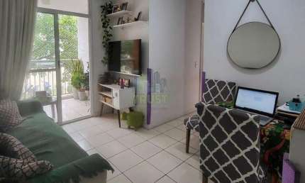 Apartamento para Venda em Rio de Janeiro, Anil, 2 dormitórios, 1 banheiro, 1 vaga