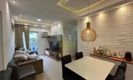 Apartamento para Venda em Rio de Janeiro, Jacarepaguá, 3 dormitórios, 1 suíte, 2 banheiros, 2 vagas