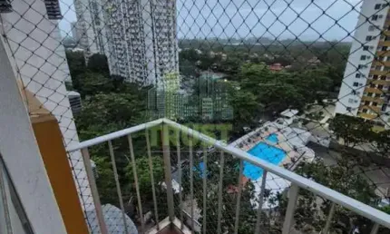 Apartamento para Venda em Rio de Janeiro, Barra da Tijuca, 2 dormitórios, 1 banheiro, 1 vaga