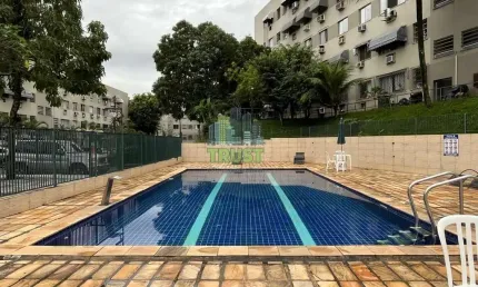 Apartamento para venda em rio de janeiro, pechincha, 2 dormitórios, 1 banheiro, 1 vaga