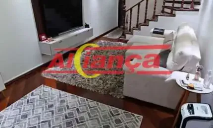 EXCELENTE SOBRADO 3 DORMITÓRIOS - VILA AUGUSTA - GUARULHOS/SP