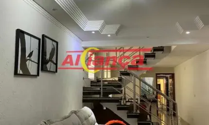 SOBRADO COM  DORMITÓRIOS A VENDA, 228m² - JARDIM SANTA CLARA - GUARULHOS/SP