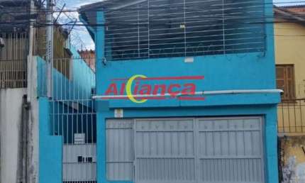 CASA SOBREPOSTA 2 QUARTOS 130m² COM GARAGEM OU PONTO COMERCIAL NO CENTRO, GUARULHOS, SP