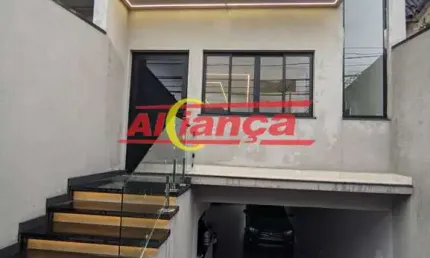 SOBRADO ALTO PADRÃO 3 SUÍTES, 6 VAGAS - JARDIM SANTA CLARA