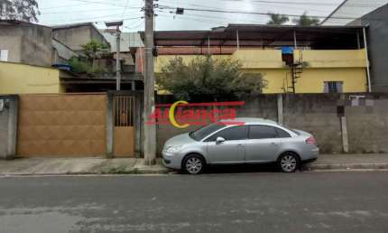CASA COM 1 DORM E  EDICULA NA LATERAL COM 1 DORM  A VENDA 91,66 M² - Cidade Soberana - Guarulhos