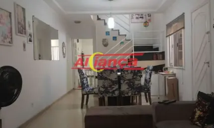 SOBRADO COM 3 QUARTOS, SENDO 1 SUÍTE A VENDA, 125 m² Vila Flórida - Guarulhos - SP