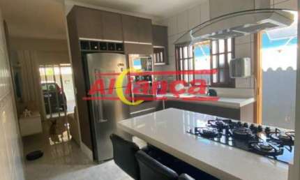 CASA COM 3 QUARTOS  COM UMA SUÍTE Á VENDA, 70 M² - VILA NOVA BONSUCESSO- GUARULHOS - SP