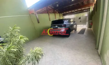 sobrado 3 dorm com 2 suítes churrasqueira vagas para 4 carros