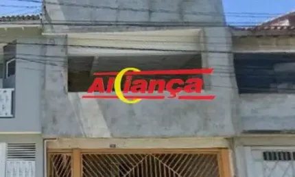 Sobrado dividido em 2 casas com terreço no parque flamengo em guarulhos, sp