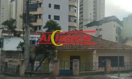 Casa terrea de esquina no centro de garulhos , 300 metros, ideal para prestação de serviços