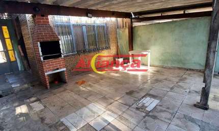 TERRENO COM1 SOBRADO E 1 EDICULA-  JD VILA GALVÃO- GUARULHOS -SP.