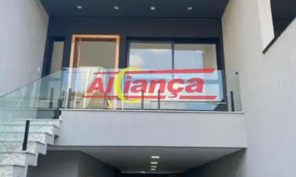 Sobrado novo, 170m², 3 dormitórios, Quintal Gourmet Vila Carrão, 4 vagas
