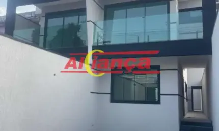 Sobrado (NOVO) com 3 Suítes à Venda - Vila Galvão - Guarulhos