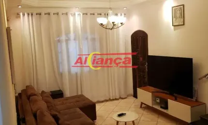 Sobrado com 3 dormitórios 3 suítes a venda,232 m² jardim aeródromo - guarulhos/sp