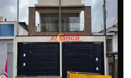 Sobrado Novo -Jd Santa Mena, 4 vagas, 3 suites (1 master) e varanda, sala ampla  novo ! 1.300 mil