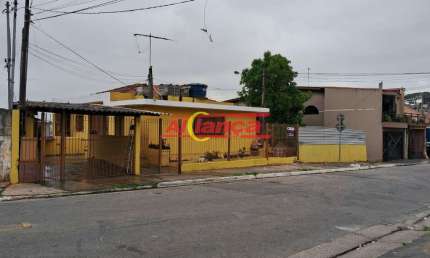 TERRENO E CASAS PARA INVESTIMENTO COM 6 DORMITÓRIOS À VENDA, 393 M² - JD PRESIDENTE DUTRA / GRU - SP