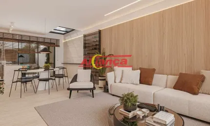 Casa em condomínio fechado com 3 quartos à venda na Rua Doutor Paulo Braga de Mesquita, 614, Residencial e Comercial Guarulhos, Guarulhos