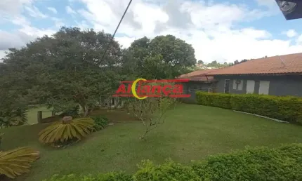 linda chacara em atibaia c piscina, lagos, campo futebol  1.200 mil
