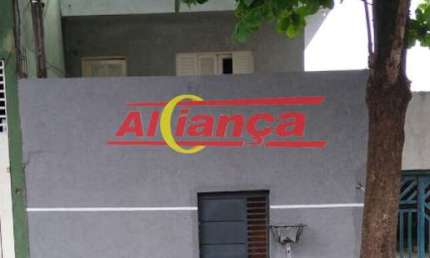 SOBRADO SEMINOVO COM QUINTAL NOS FUNDOS E POSSIBILIDADE DE ABRIR GARAGEM NO JUREMA EM GUARULHOS, SP
