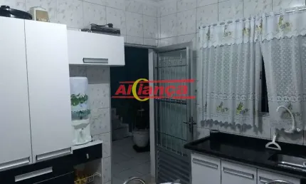 SOBRADO 3 DORMITÓRIOS À VENDA - 2 VAGAS  - EDICULA - JD MONTE CARMELO  - GUARULHOS/SP