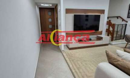 SOBRADO EM CONDOMÍNIO FECHADO COM 3 DORMITÓRIOS A VENDA, 100 M²  - JARDIM COCAIA - GUARULHOS - SP