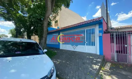 CASA COM SALÃO COMERCIAL, E EDICULA NOS FUNDOS Á VENDA - JARDIM SÃO FRANCISCO  - GUARULHOS/SP