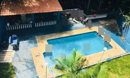 Linda Chácara em Mairiporã  Com 03 quartos, sendo 01 suíte, Sala ampla conjugada c