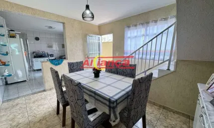 SOBRADO COM 3 DORMITÓRIOS Á VENDA, 166 M² - JARDIM SÃO JOÃO - GUARULHOS/SP