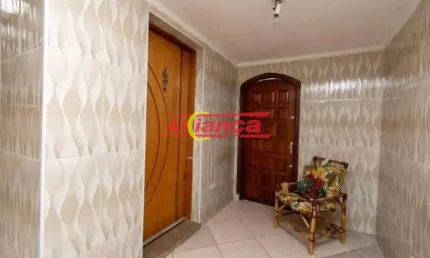 Sobrado no vila galvão, 2 quartos, 2 vagas - guarulhos