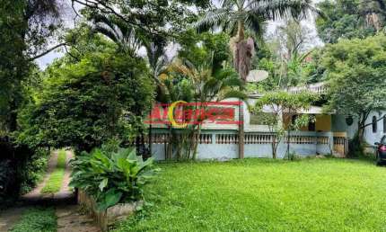CHÁCARA Á VENDA COM 2.070,00m² - LINDO LAGO COM CARPAS NO RECREIO SÃO JORGE - GUARULHOS/SP