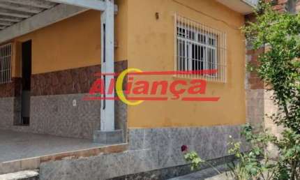 CASA TERREA À VENDA COM 2 QUARTOS, 250m² POR R$ 650.000,00 - JARDIM VALÉRIA- GUARULHOS/SP.