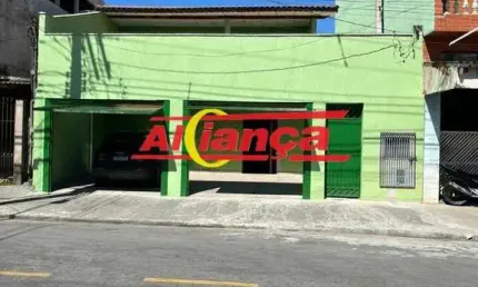 Sobrado comercial á vemda com 8 salas + 2 salões, 2 vagas - Jd. Presidente Dutra - Guarulhos