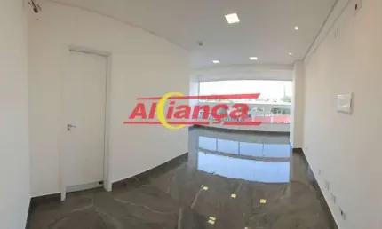 Cond. Via Monteiro - Sala Comercial no Centro de Guarulhos 29 m² com 1 vaga de garagem