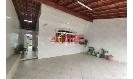 Sobrado a venda com 3 dormitórios, 184 m² - 2 vagas - jardim cocaia / guarulhos